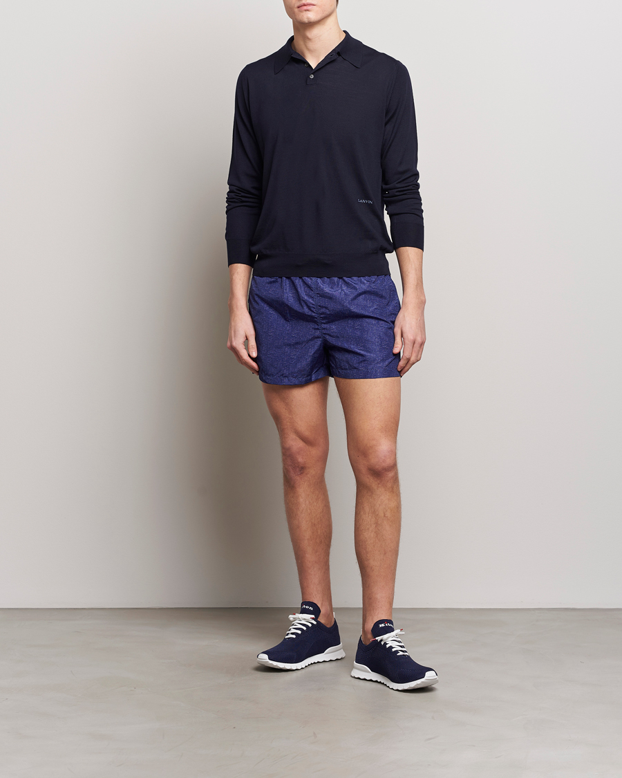 Heren | Zwembroek | Kiton | Nylon Swim Shorts Navy