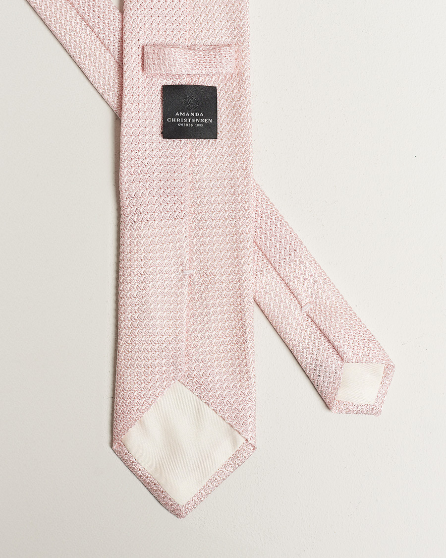 Heren | Stropdassen | Amanda Christensen | Silk Grenadine 8 cm Tie Pink