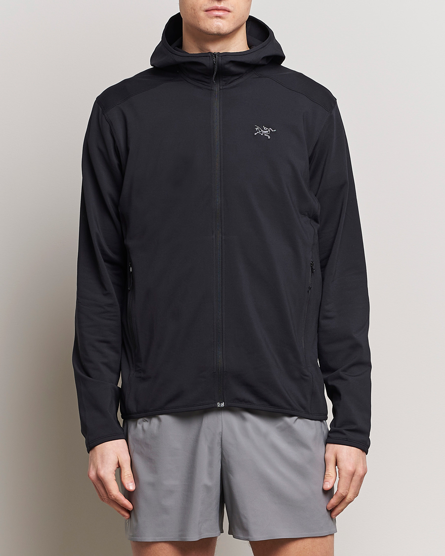 Heren | Outdoor | Arc'teryx | Kyanite Lightweight Full Zip Hoodie Black