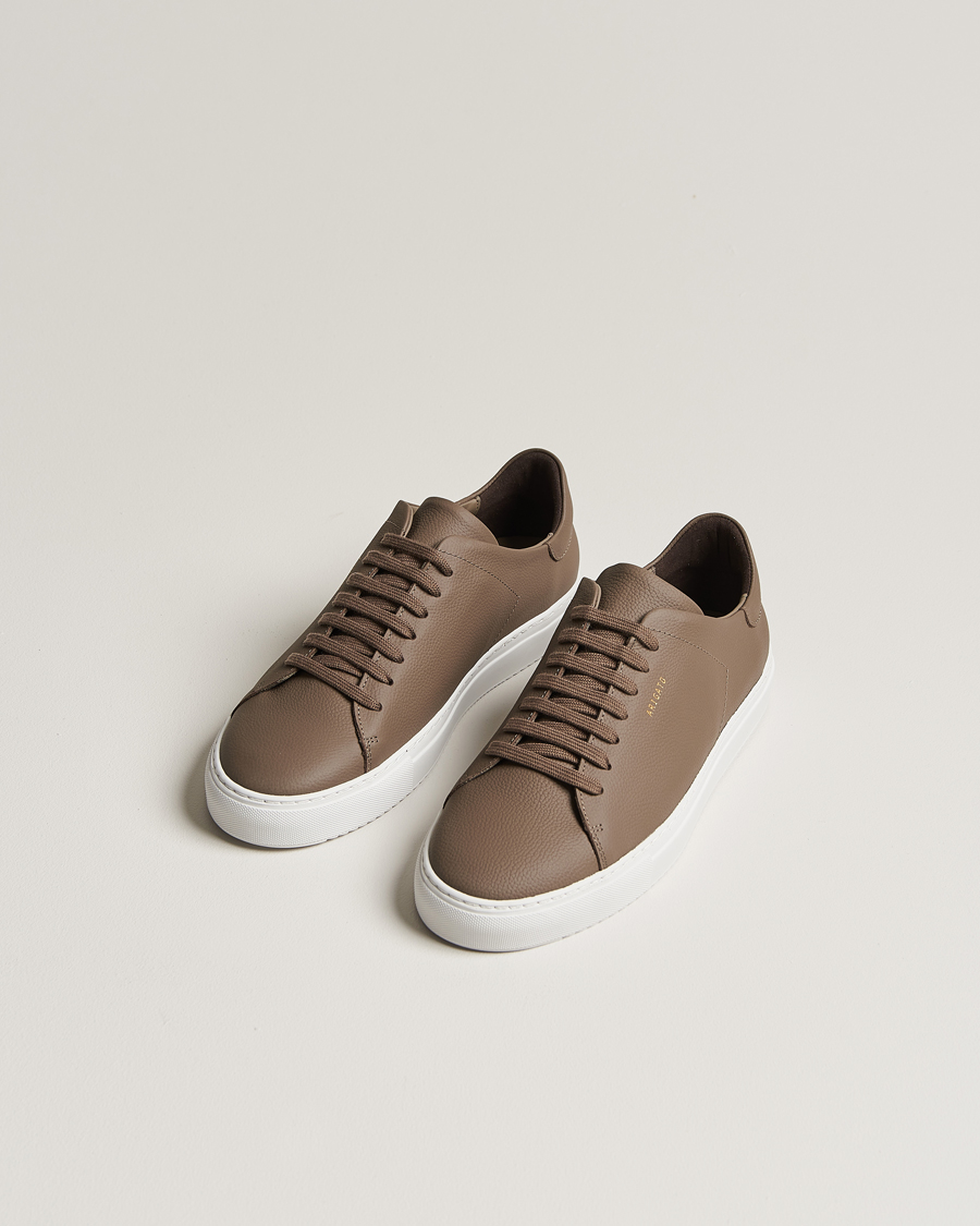 Men | Low Sneakers | Axel Arigato | Clean 90 Sneaker Brown Grained Leather