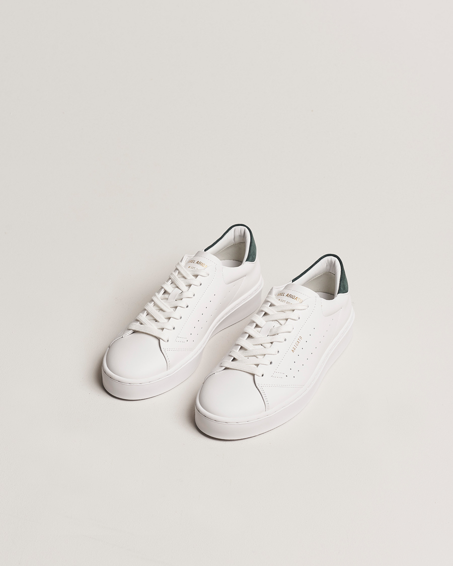 Heren | Axel Arigato Court Sneaker White/Green | Axel Arigato | Court Sneaker White/Green