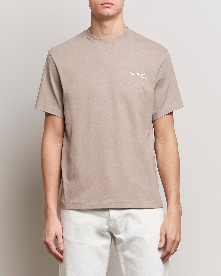Heren | T-shirts met korte mouwen | Axel Arigato | Legacy T-Shirt Mid Grey