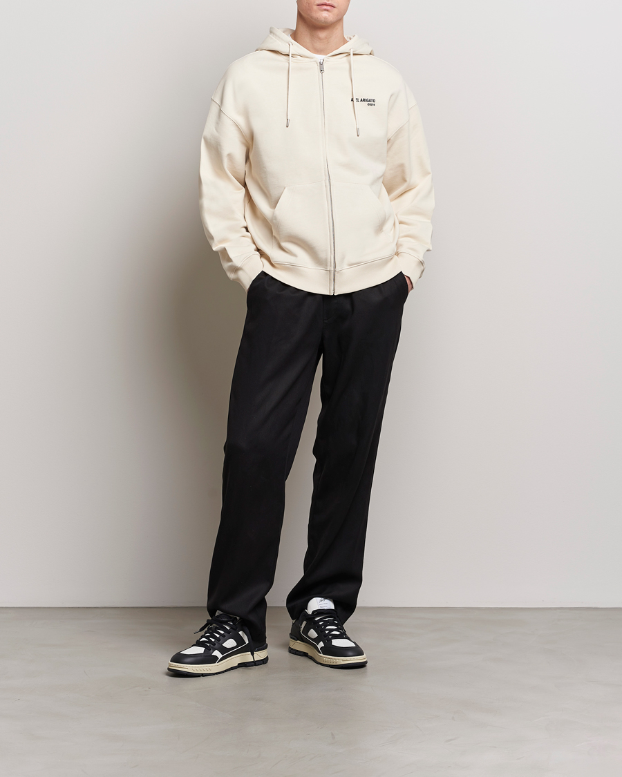 Heren | Truien | Axel Arigato | Field Full Zip Hoodie Pale Beige