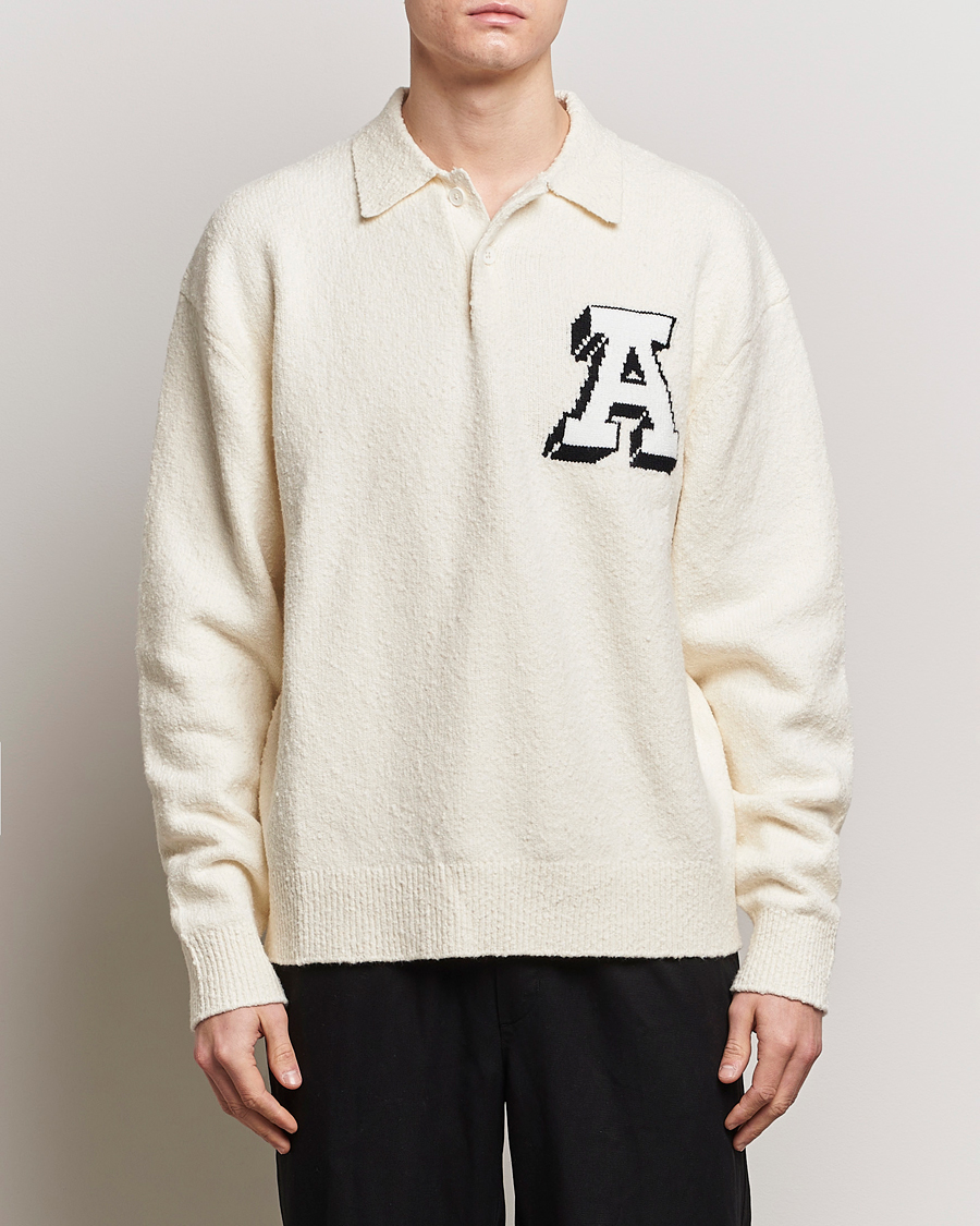 Heren | Truien | Axel Arigato | Team Knitted Polo Off White