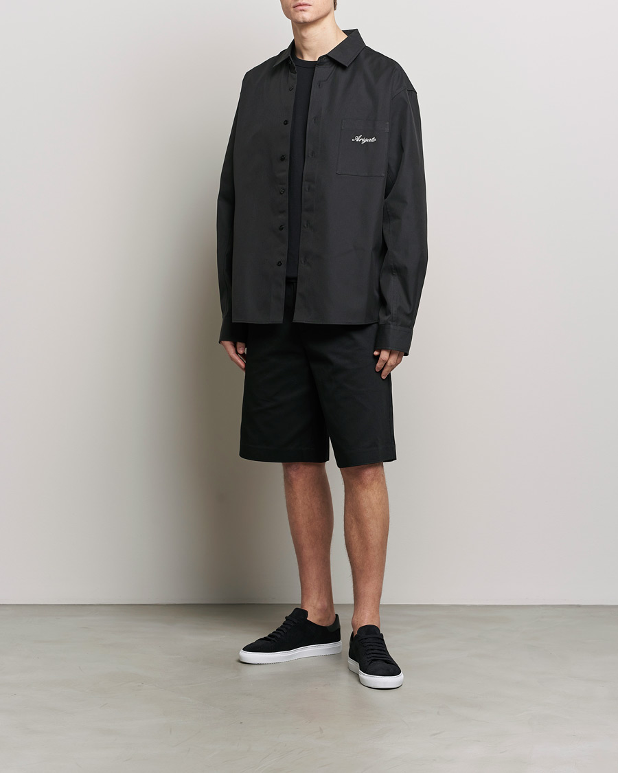 Heren | Jassen | Axel Arigato | Flow Overshirt Black