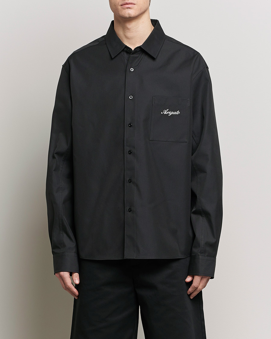 Heren | Contemporary Creators | Axel Arigato | Flow Overshirt Black