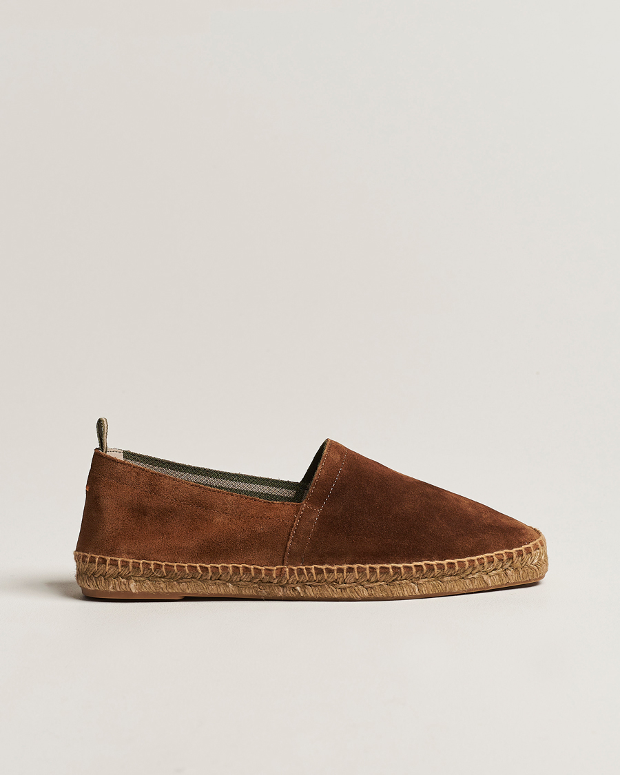 Heren | Espadrilles | Castañer | Pablo Casual Suede Espadrilles Cuero