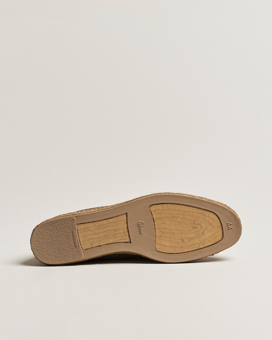 Heren | Espadrilles | Castañer | Nacho Casual Suede Loafers Topo