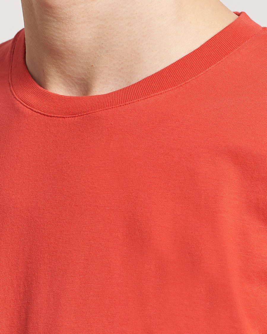 Heren | T-shirts | Colorful Standard | Classic Organic T-Shirt Red Tangerine