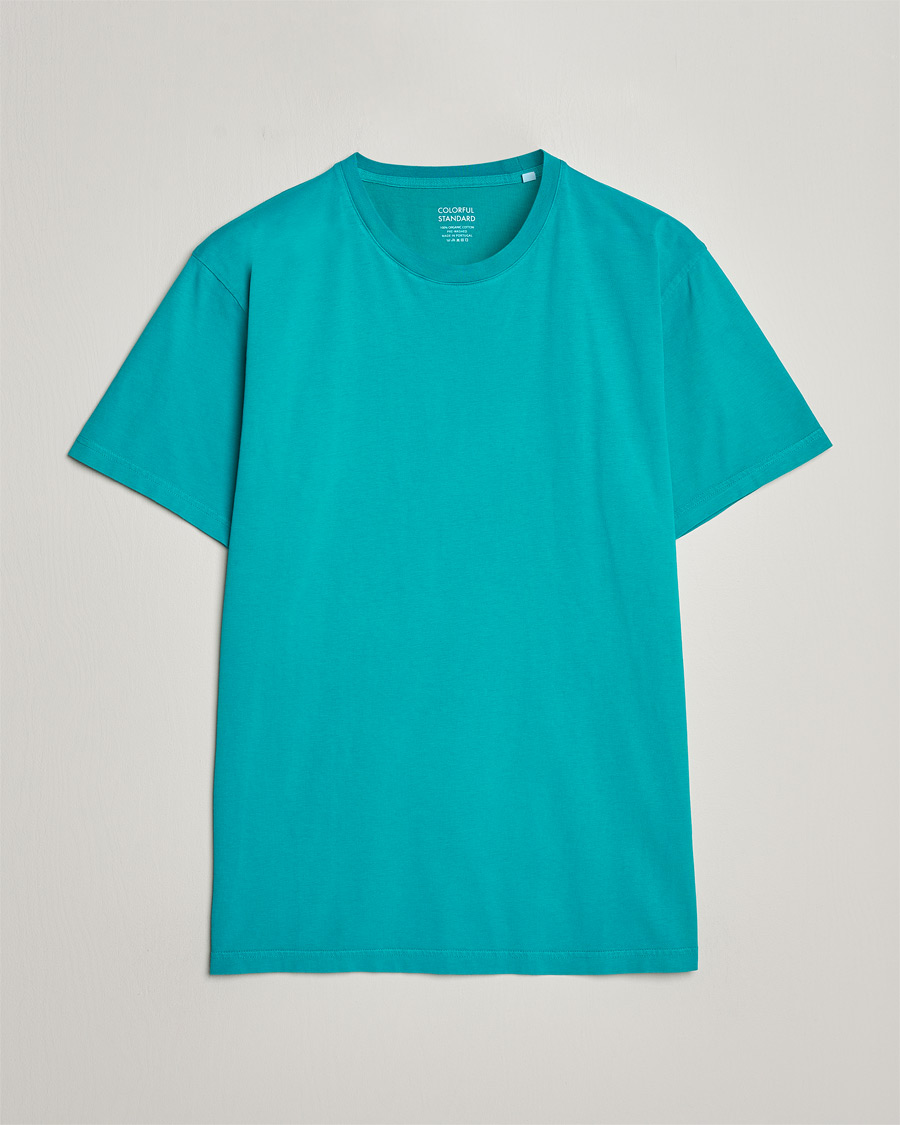 Heren | T-shirts | Colorful Standard | Classic Organic T-Shirt Tropical Sea
