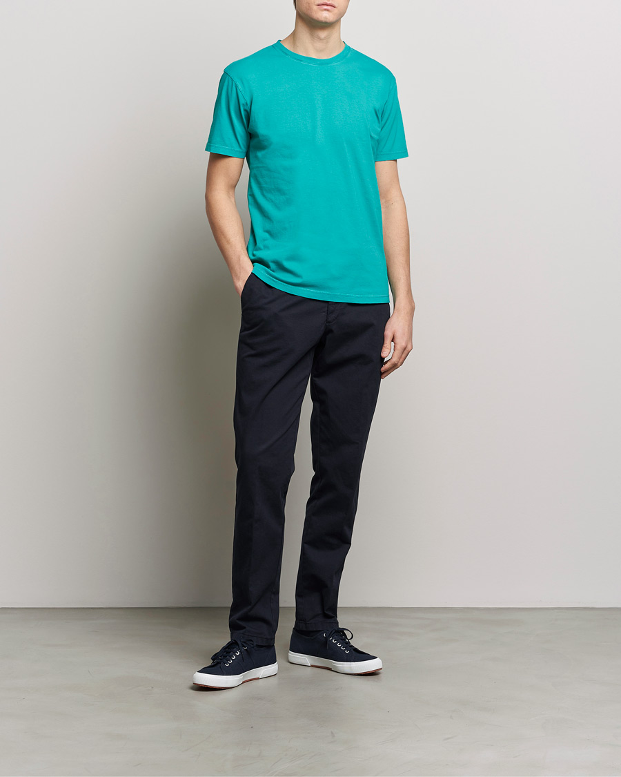 Heren | T-shirts | Colorful Standard | Classic Organic T-Shirt Tropical Sea