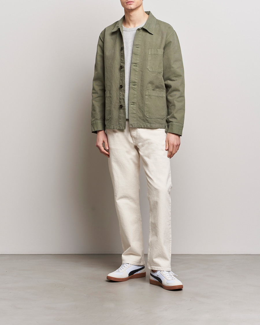 Heren | Overhemden | Colorful Standard | Organic Workwear Jacket Dusty Olive