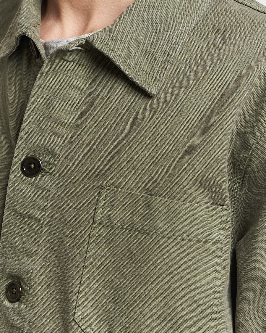 Heren | Overhemden | Colorful Standard | Organic Workwear Jacket Dusty Olive