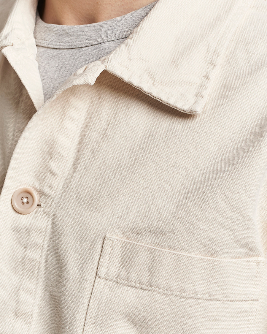 Heren | Overhemden | Colorful Standard | Organic Workwear Jacket Ivory White