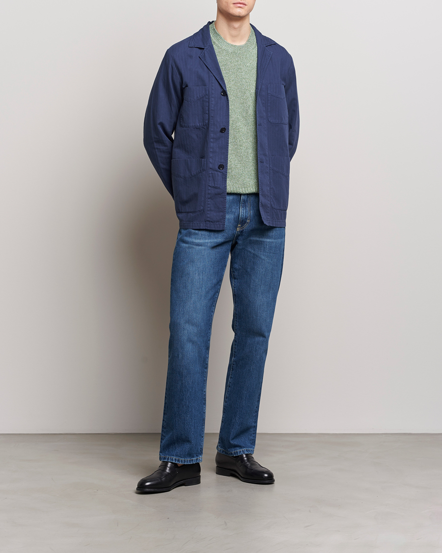 Heren | Jassen | Aspesi | Fadango Shirt Jacket Navy