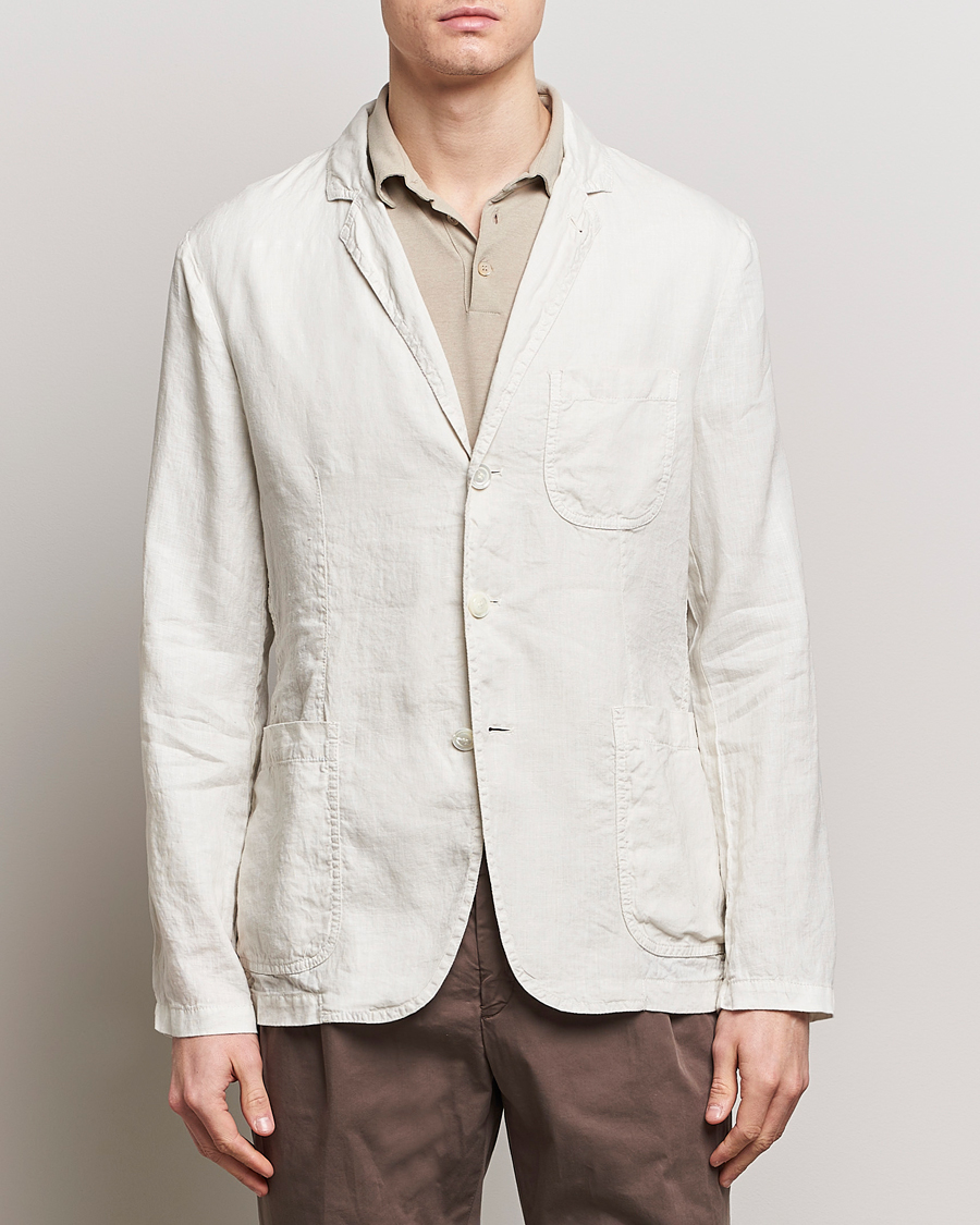 Heren | Kleding | Aspesi | Samuraki Linen Blazer Light Beige