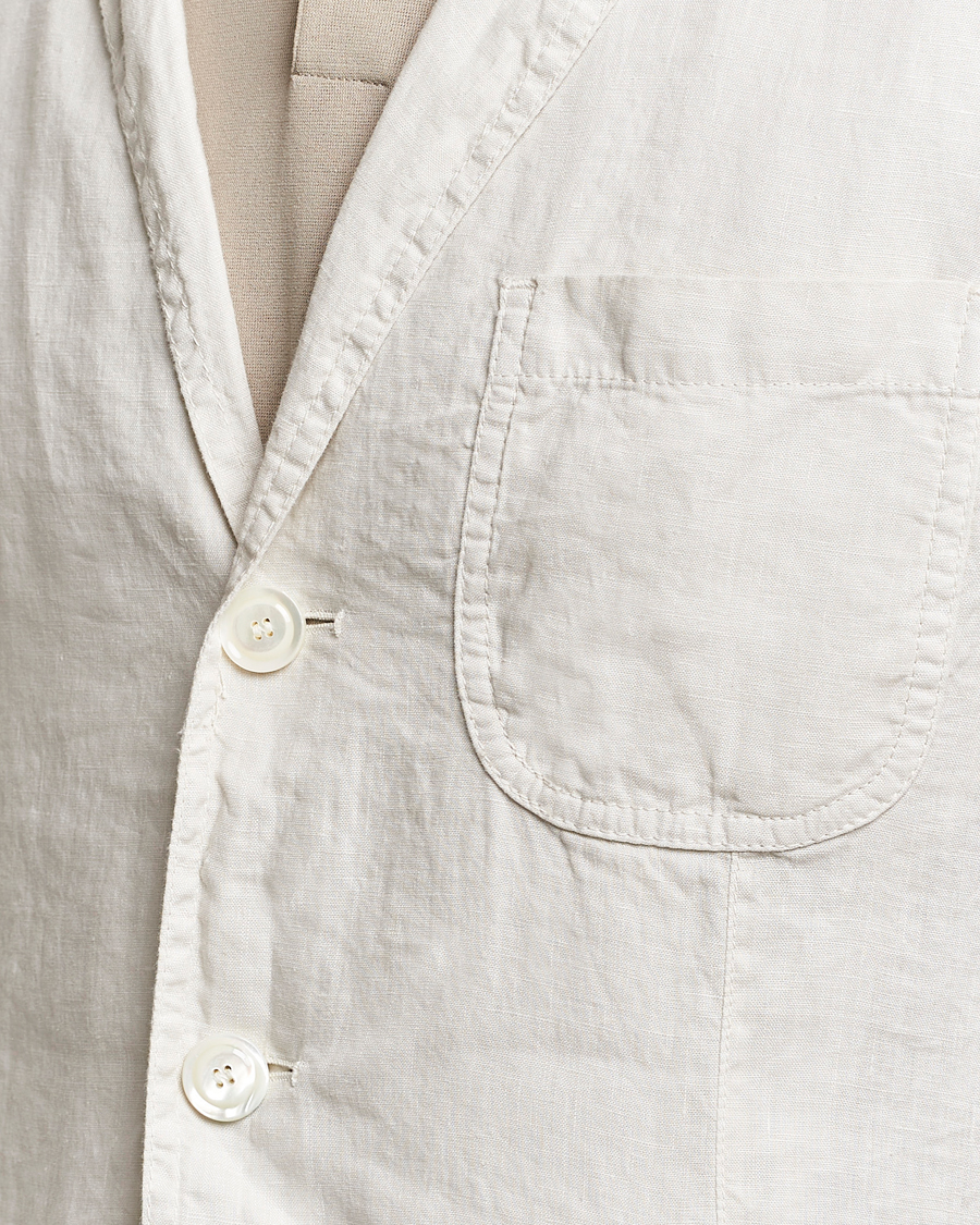 Heren | Blazers | Aspesi | Samuraki Linen Blazer Light Beige