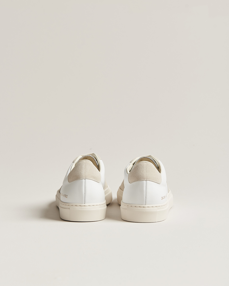 Heren | Common Projects B Ball Duo Leather Sneaker Off White/Beige | Common Projects | B Ball Duo Leather Sneaker Off White/Beige