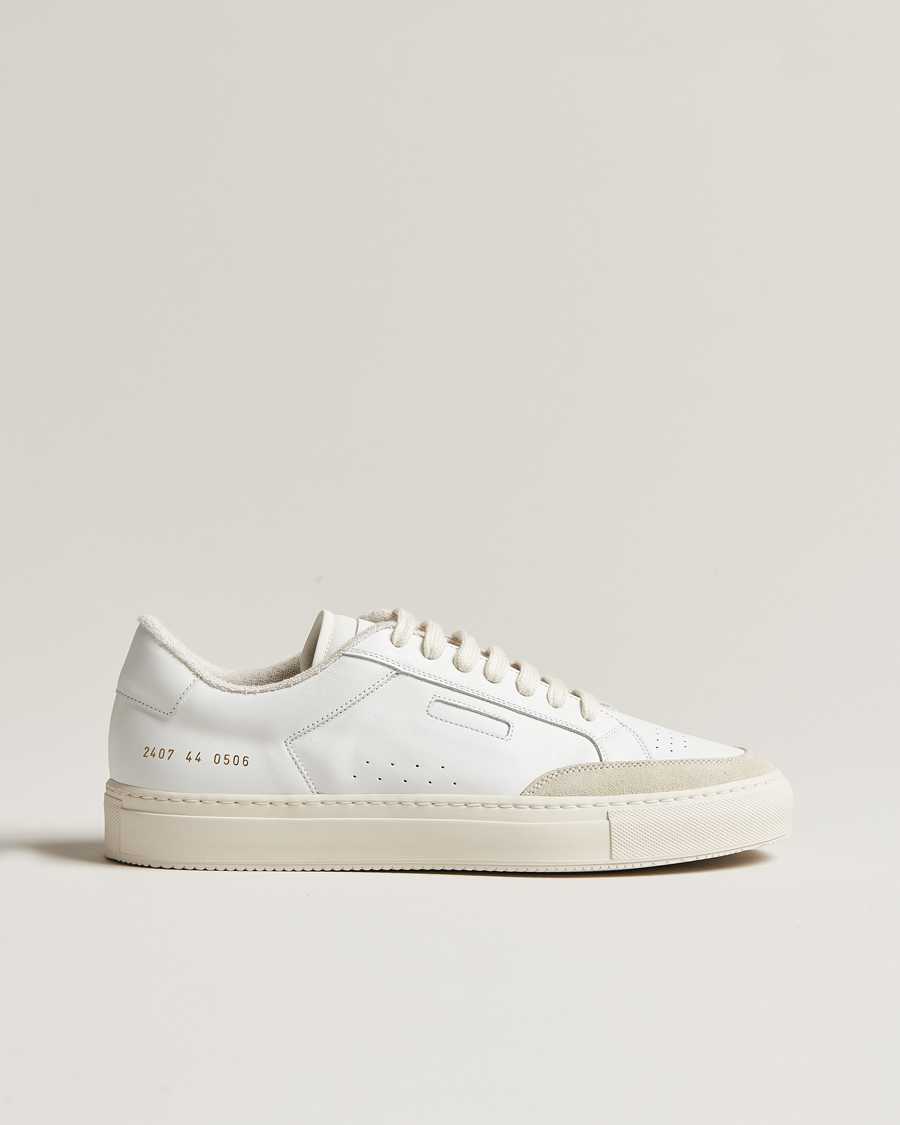 Heren | Common Projects Tennis Pro Sneaker White/Beige | Common Projects | Tennis Pro Sneaker White/Beige