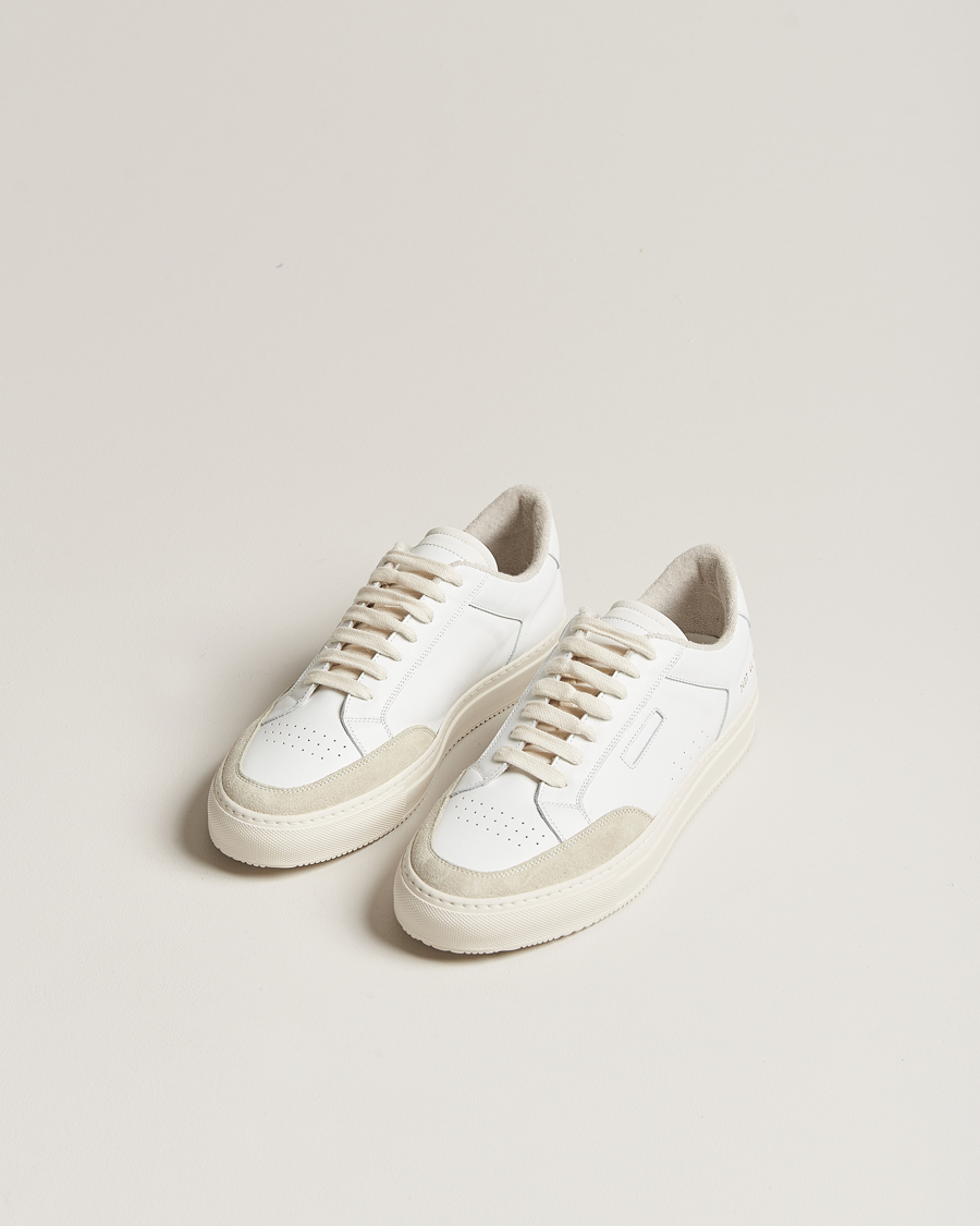 Heren | Common Projects Tennis Pro Sneaker White/Beige | Common Projects | Tennis Pro Sneaker White/Beige