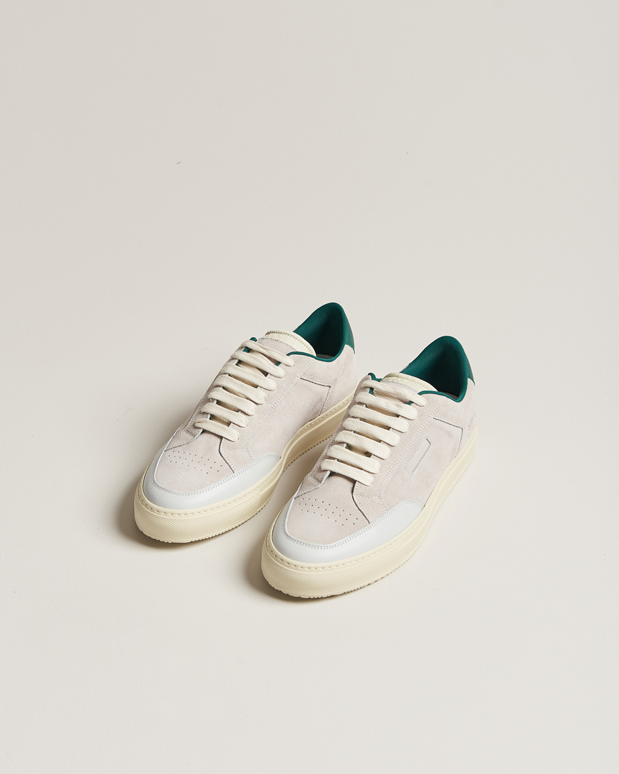 Heren | Suède schoenen | Common Projects | Tennis Pro Sneaker Off White/Green