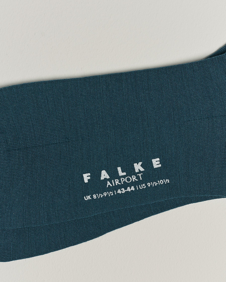 Heren | Falke | Falke | Airport Socks Mulberry Green