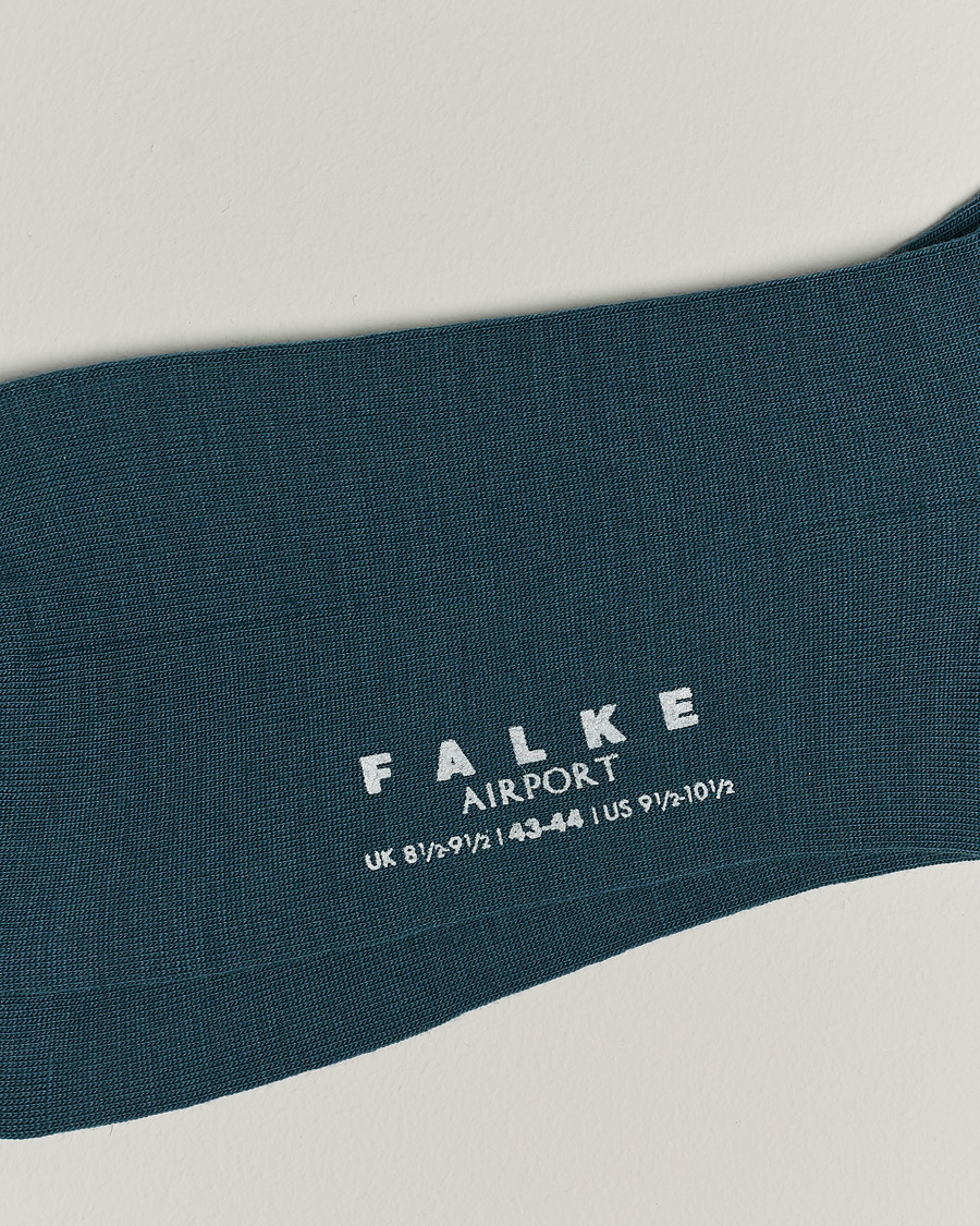 Heren | Ondergoed | Falke | Airport Socks Mulberry Green