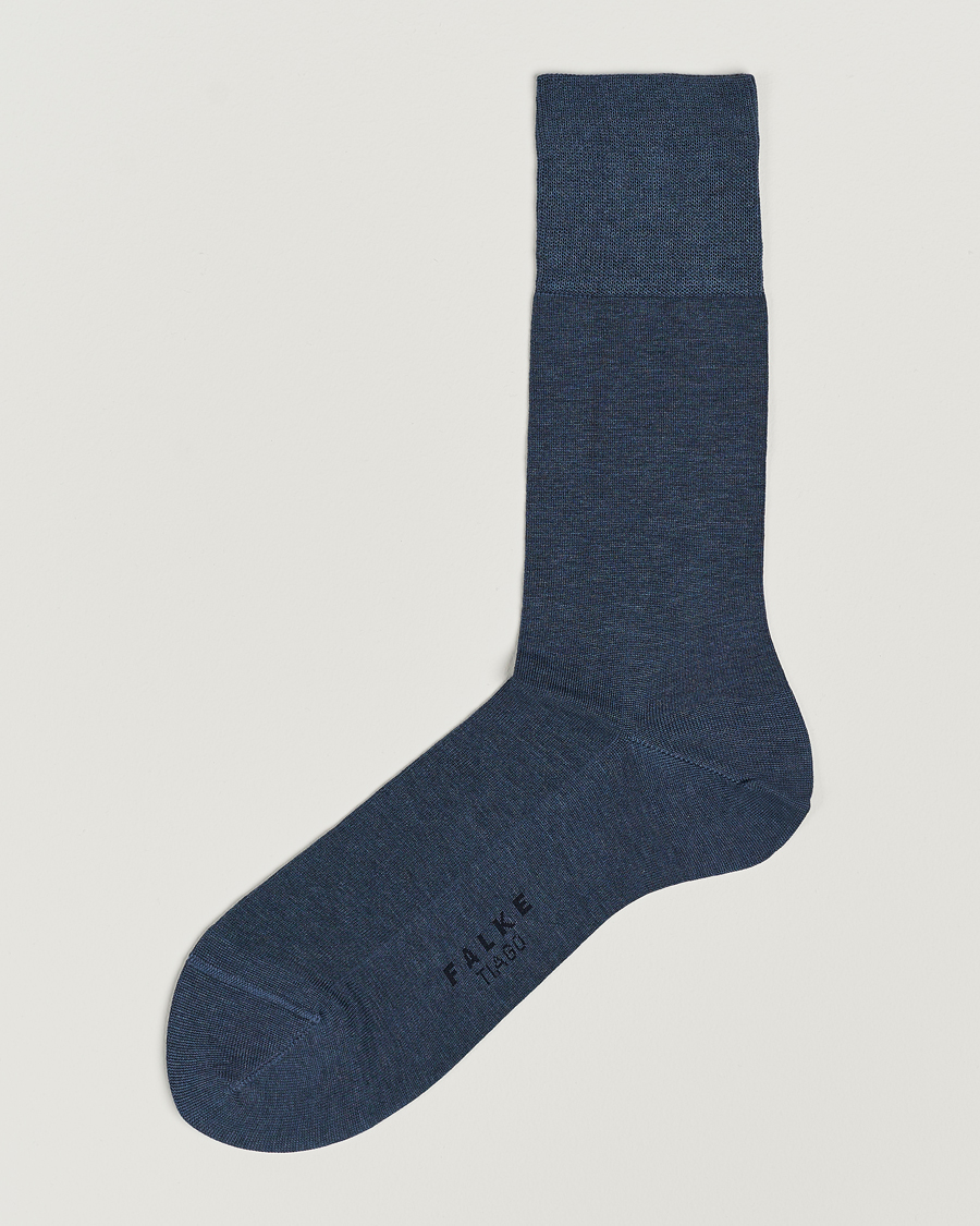 Heren | Ondergoed | Falke | Tiago Socks Denim Melange