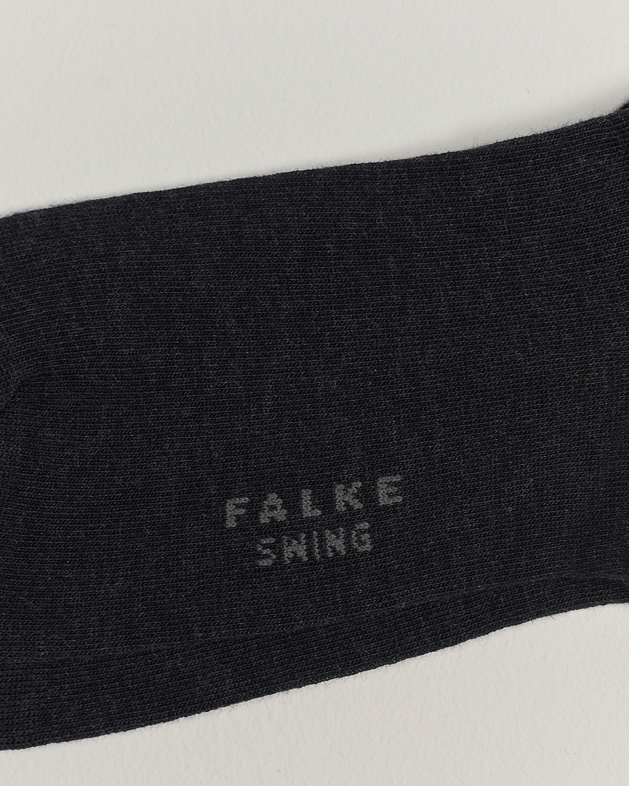 Heren | Ondergoed | Falke | Swing 2-Pack Socks Anthracite Melange