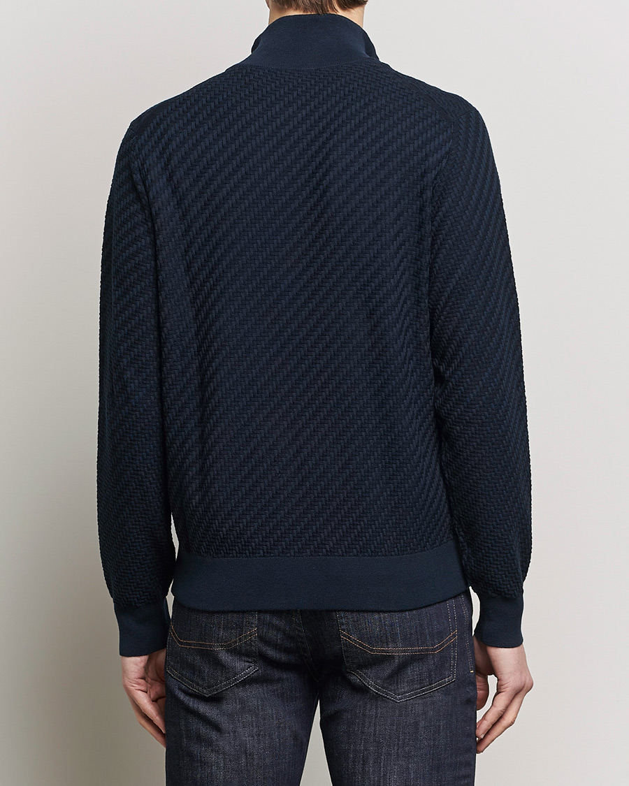 Heren | Truien | Brioni | Cashmere/Silk Blend Full Zip Navy