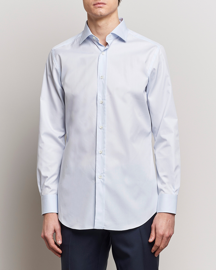 Heren | Overhemden | Brioni | Slim Fit Dress Shirt Light Blue