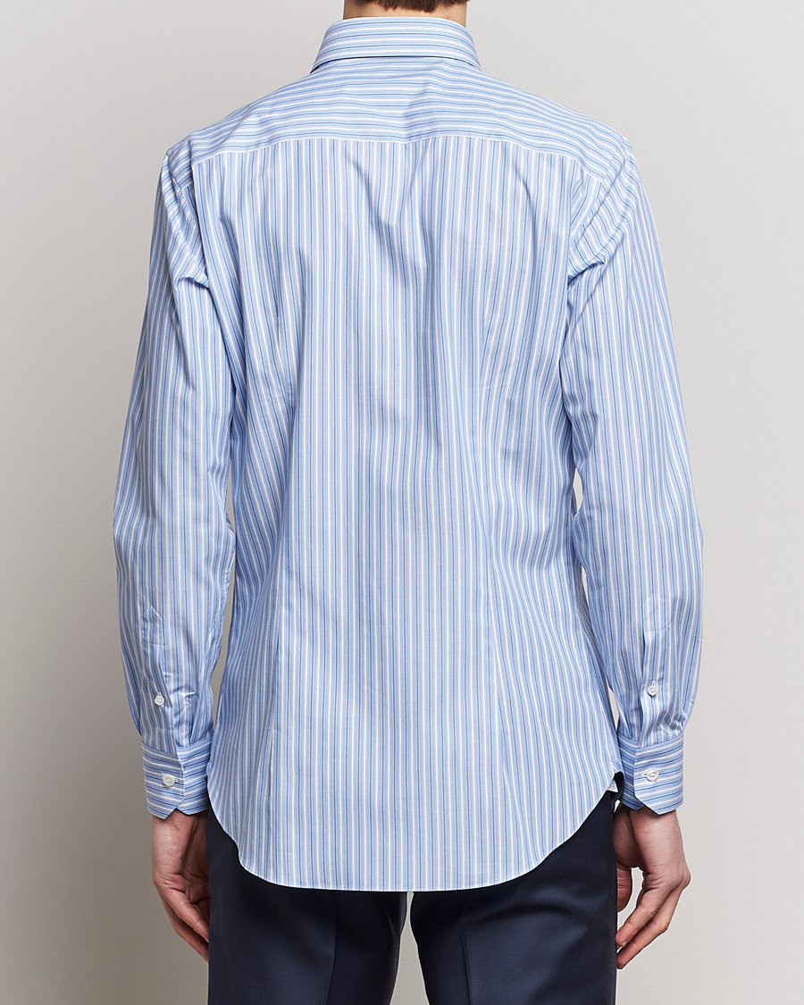 Heren | Overhemden | Brioni | Slim Fit Dress Shirt Blue Stripe