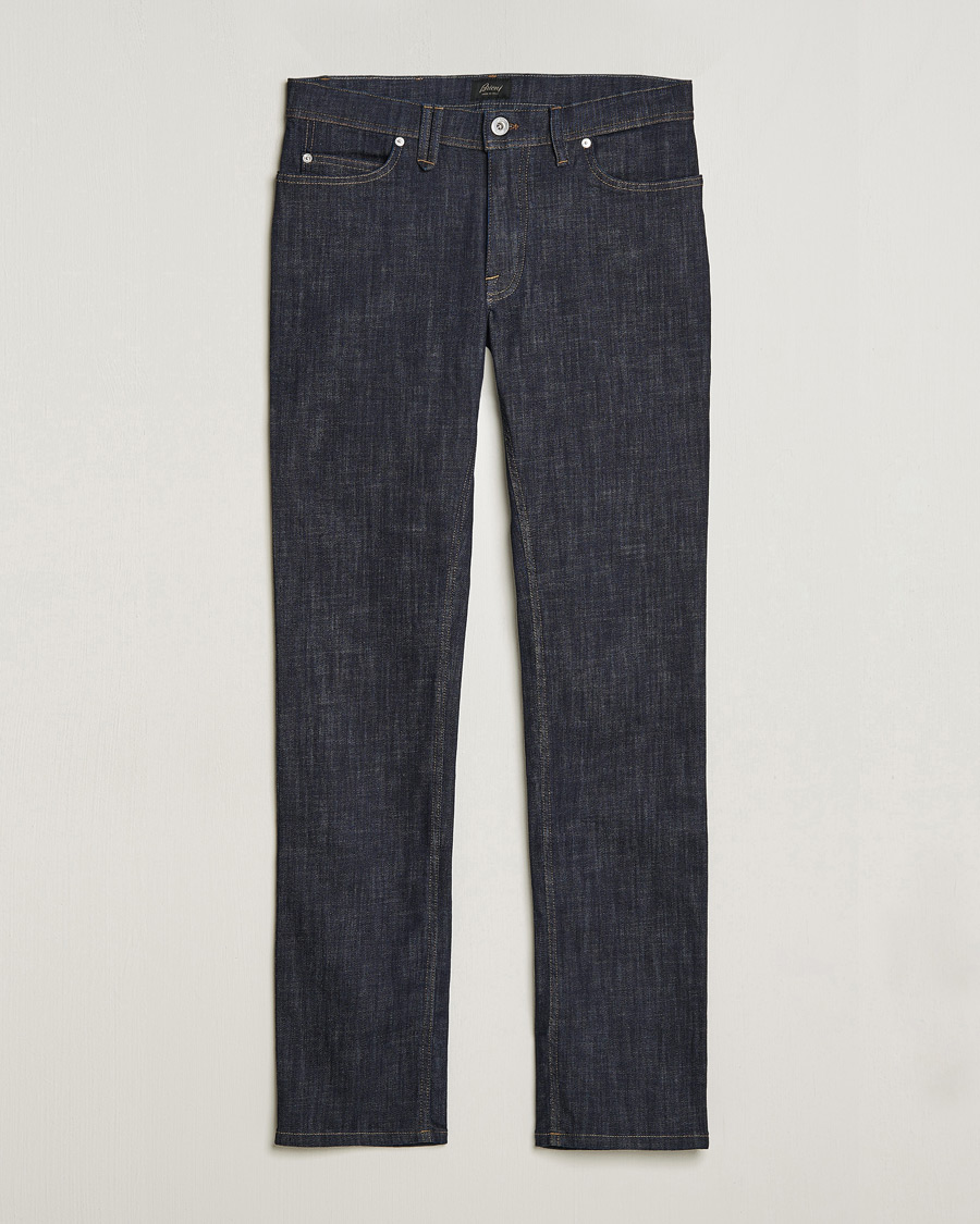 Heren | Jeans | Brioni | Slim Fit Stretch Jeans Dark Indigo