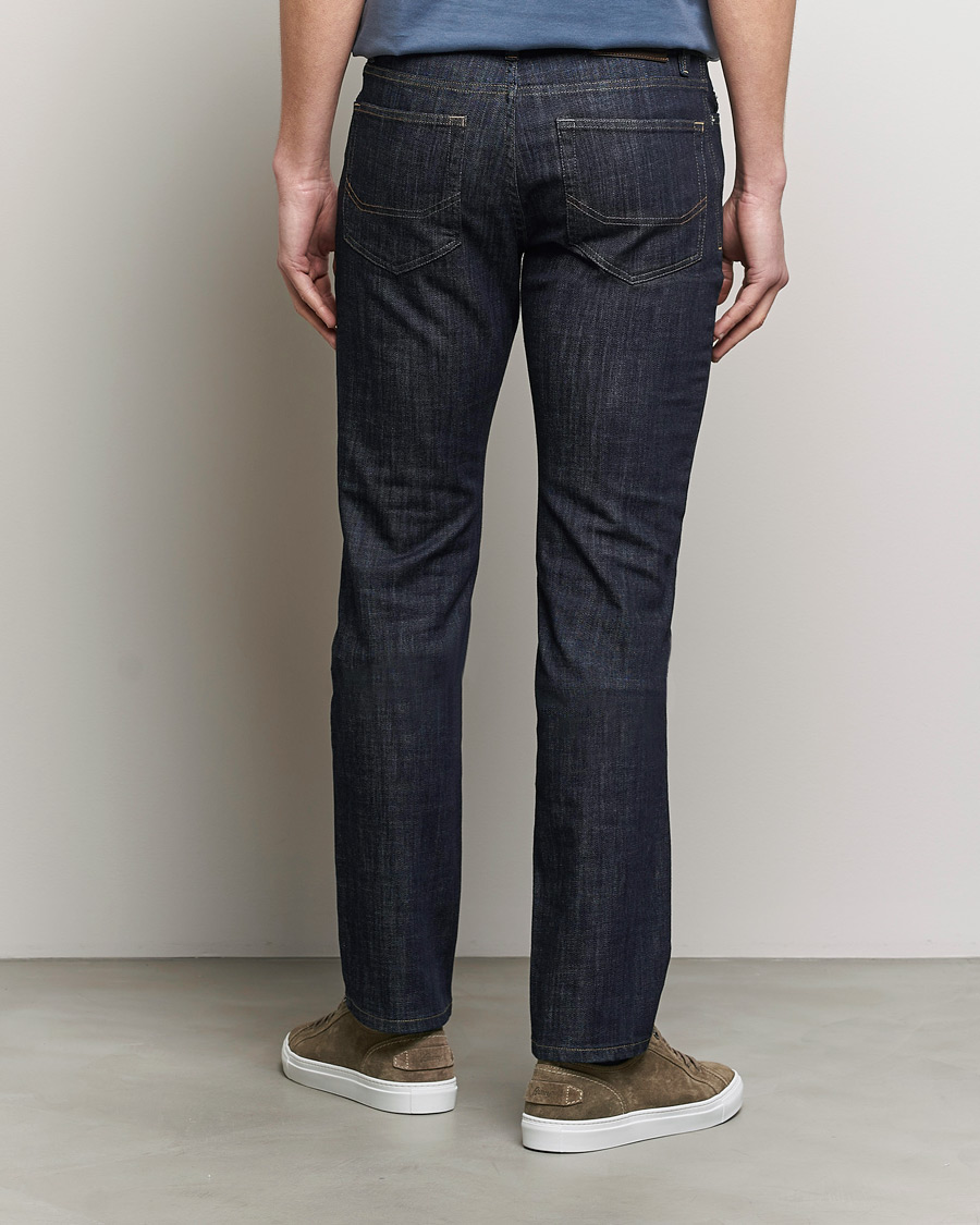 Heren | Jeans | Brioni | Slim Fit Stretch Jeans Dark Indigo