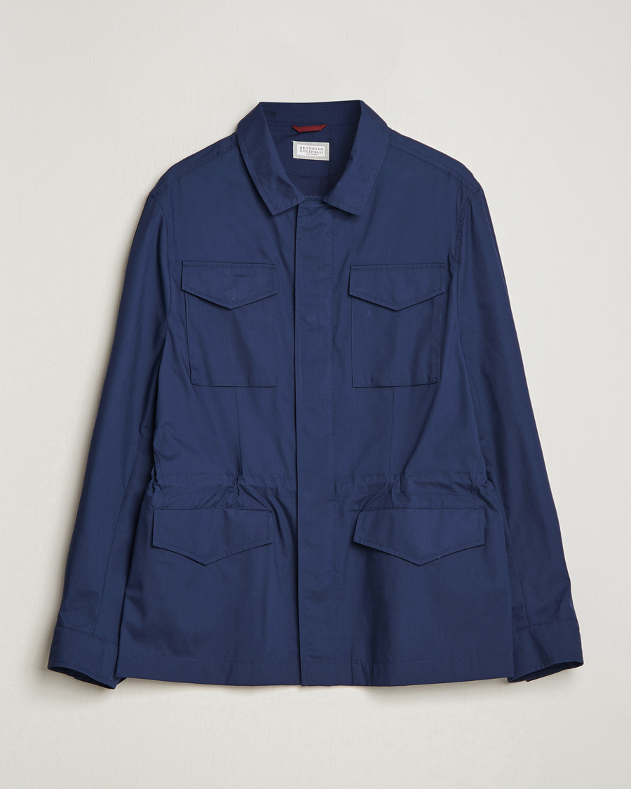 Heren | Jassen | Brunello Cucinelli | Lightweight Field Jacket Navy