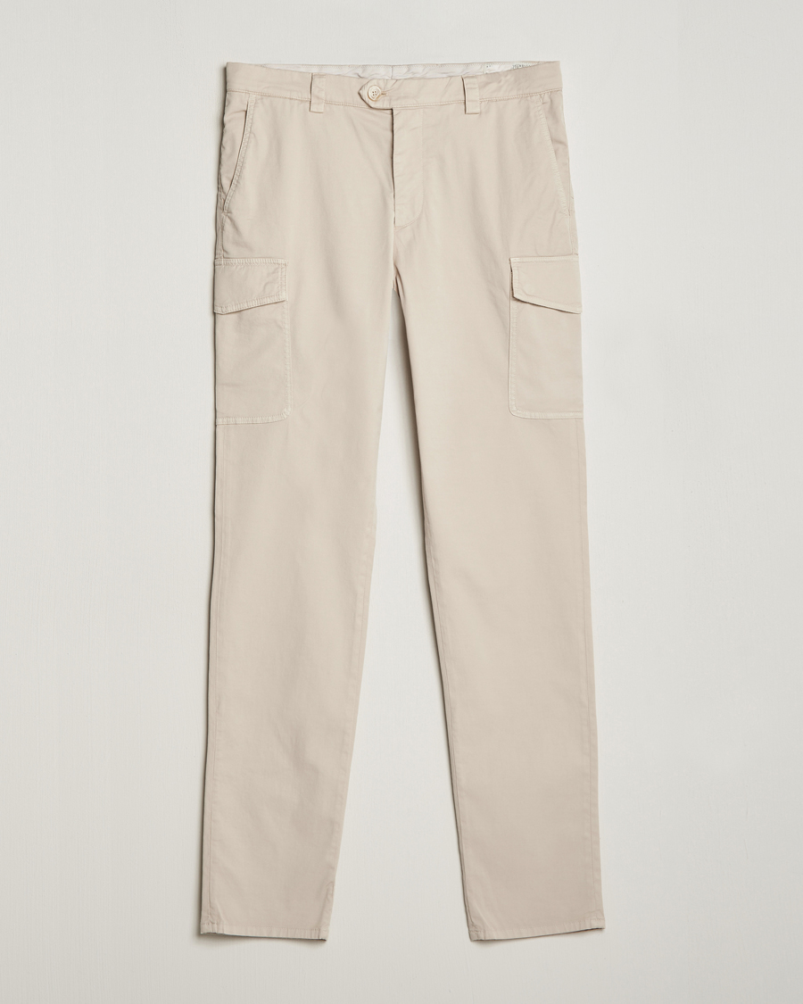 Heren | Broeken | Brunello Cucinelli | Cotton Cargo Pants Light Beige