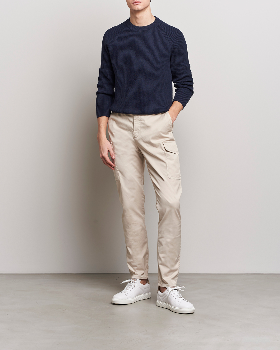 Heren | Broeken | Brunello Cucinelli | Cotton Cargo Pants Light Beige