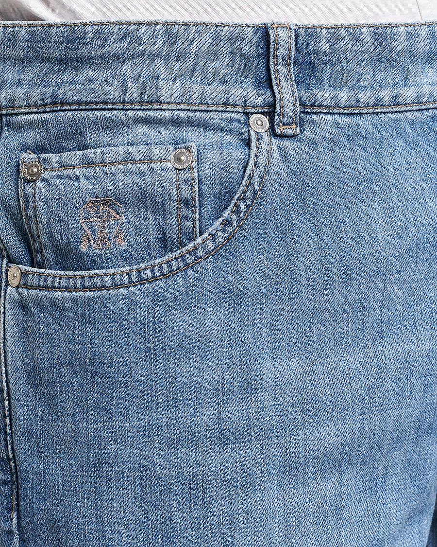 Heren | Jeans | Brunello Cucinelli | Traditional Fit Jeans Blue Wash