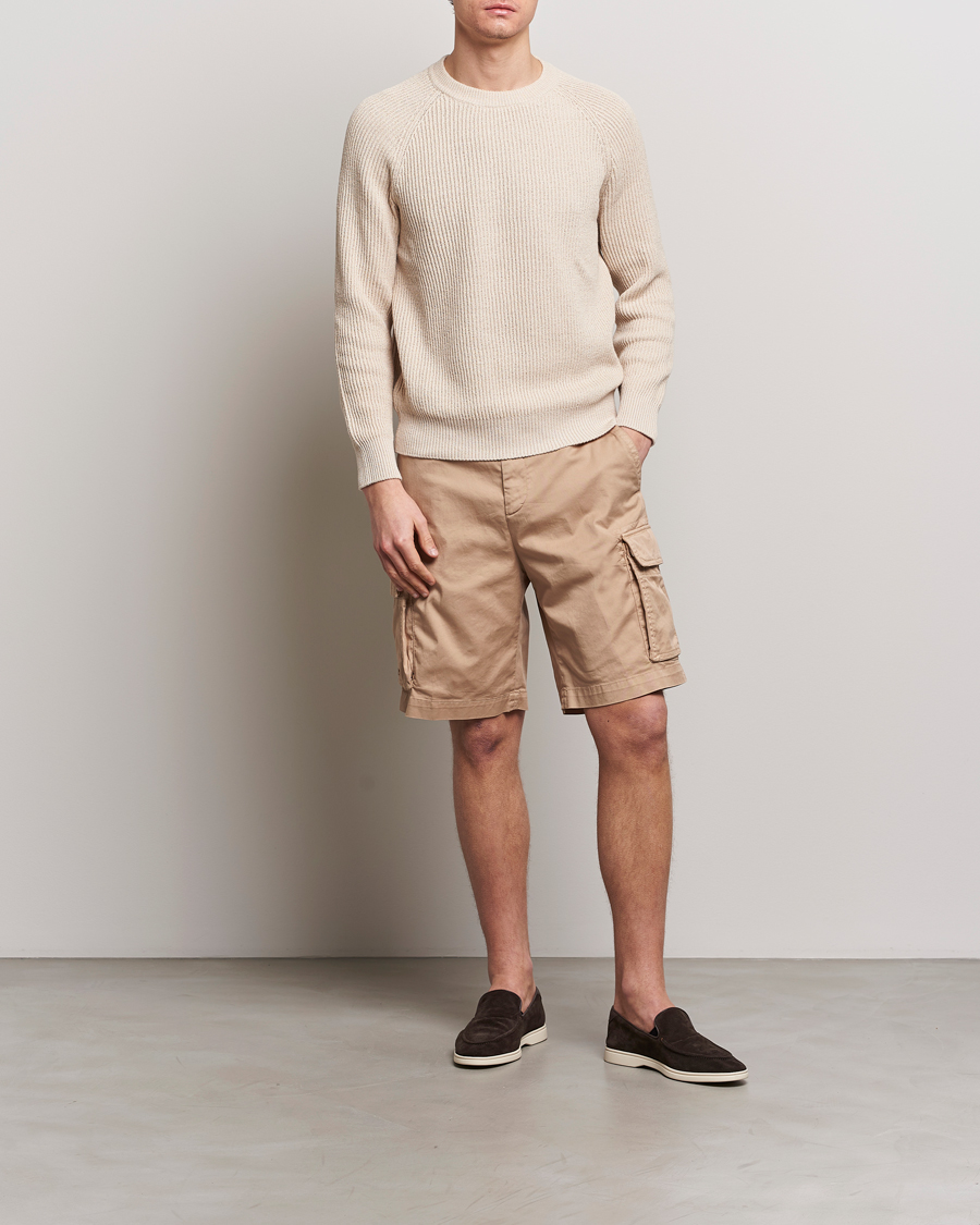 Heren | Korte broek | Brunello Cucinelli | Cotton Cargo Shorts Beige