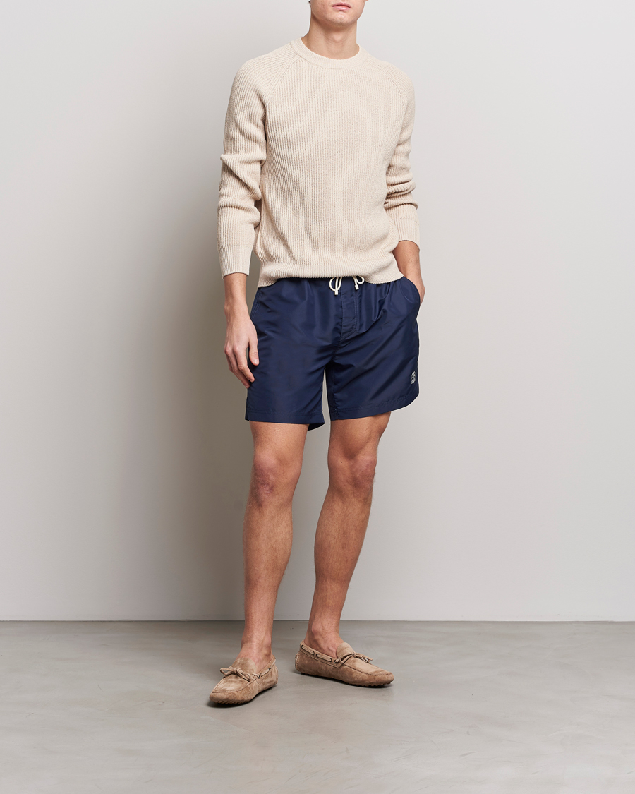 Heren | Zwembroek | Brunello Cucinelli | Nylon Swim Trunks Navy