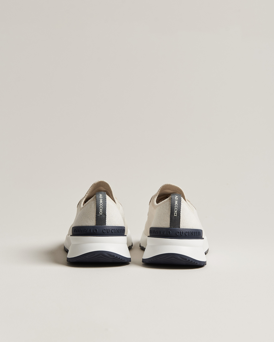 Heren | Brunello Cucinelli Mesh Running Sneakers Beige | Brunello Cucinelli | Mesh Running Sneakers Beige