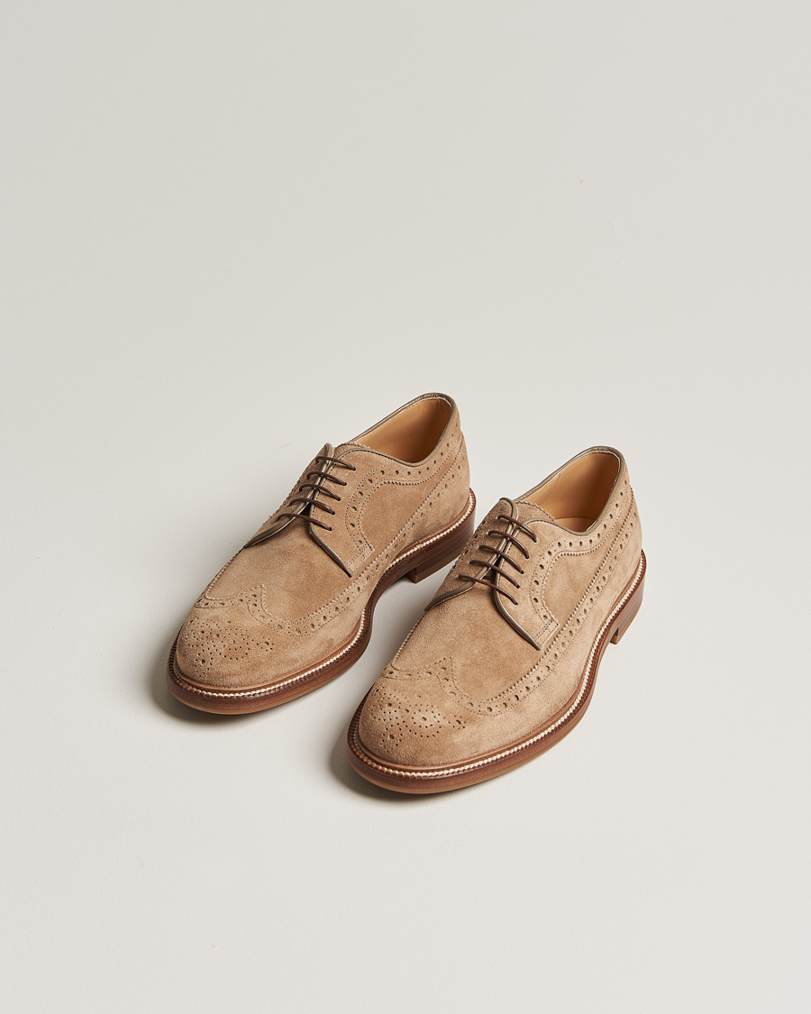 Heren | Italian Department | Brunello Cucinelli | Brogue Desert Suede