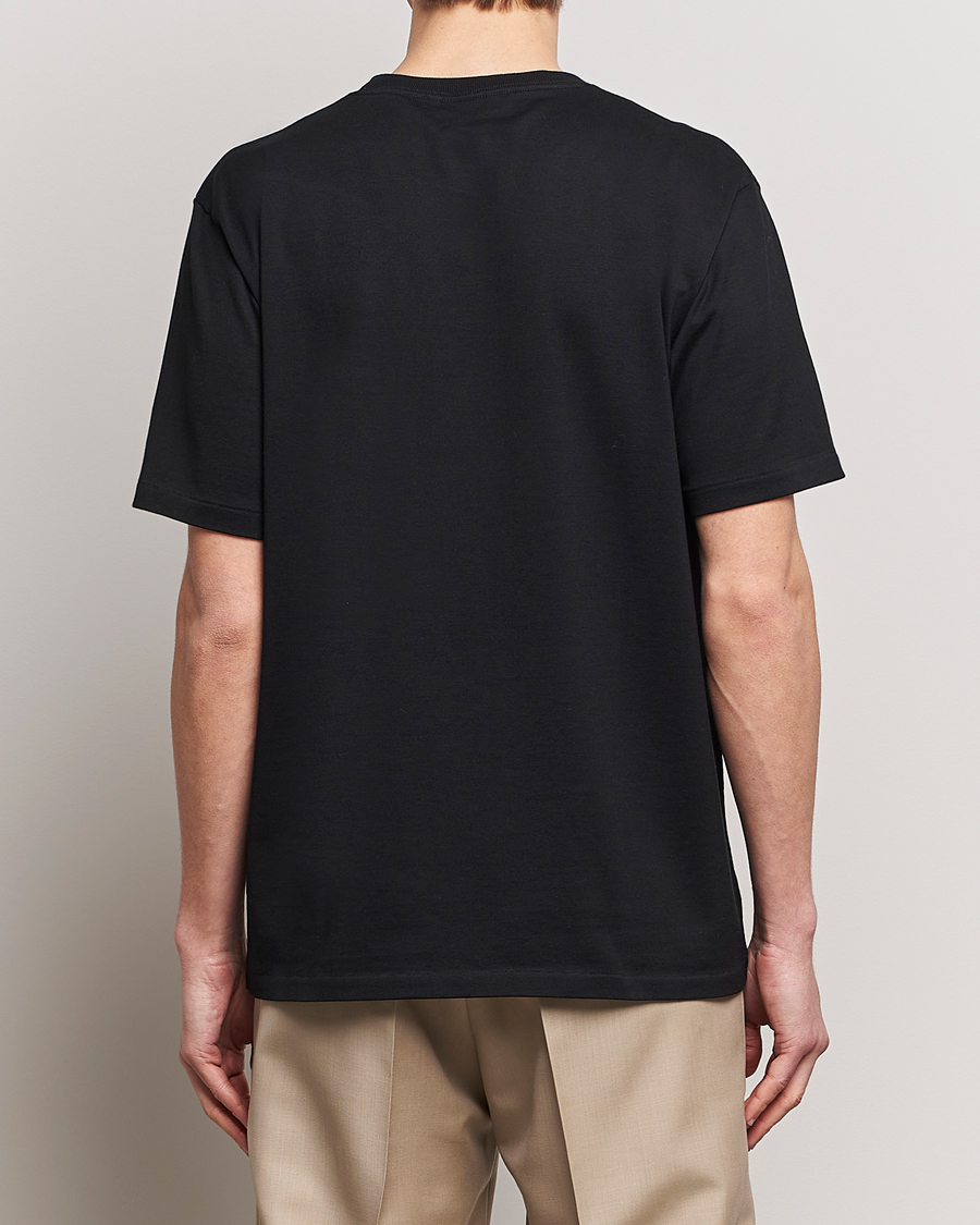Heren | T-shirts | Auralee | Luster Plating T-Shirt Black