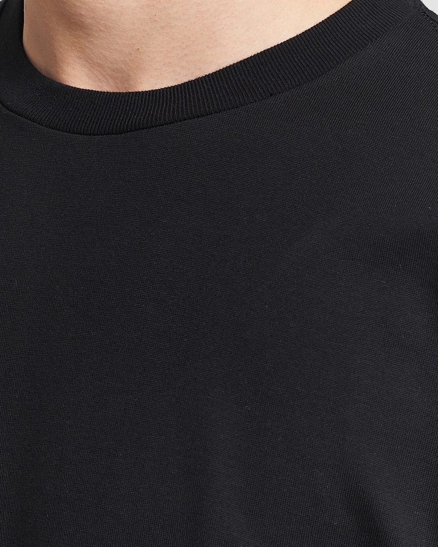 Heren | T-shirts | Auralee | Luster Plating T-Shirt Black
