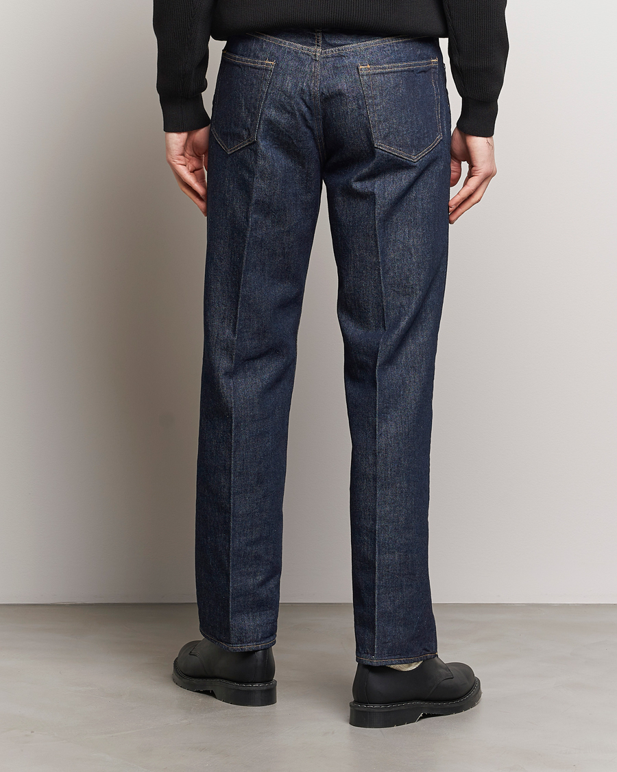 Heren | Jeans | Auralee | Regular Fit Denim Pants Dark Indigo