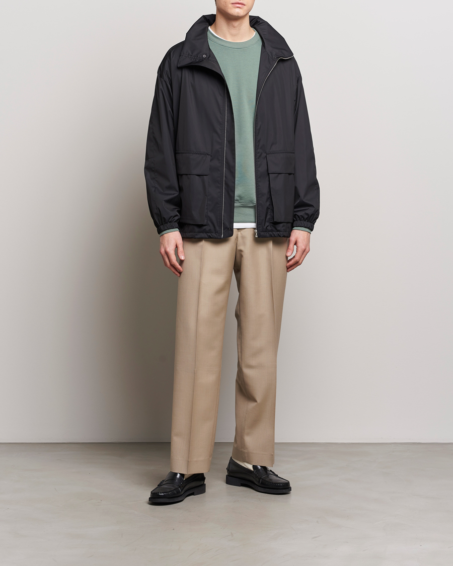 Heren | Broeken | Auralee | Tropical Wool/Mohair Slacks Beige