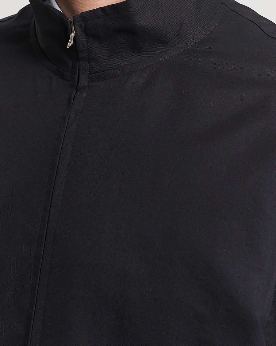 Heren | Jassen | Auralee | Washed Silk Chambray Blouson Black