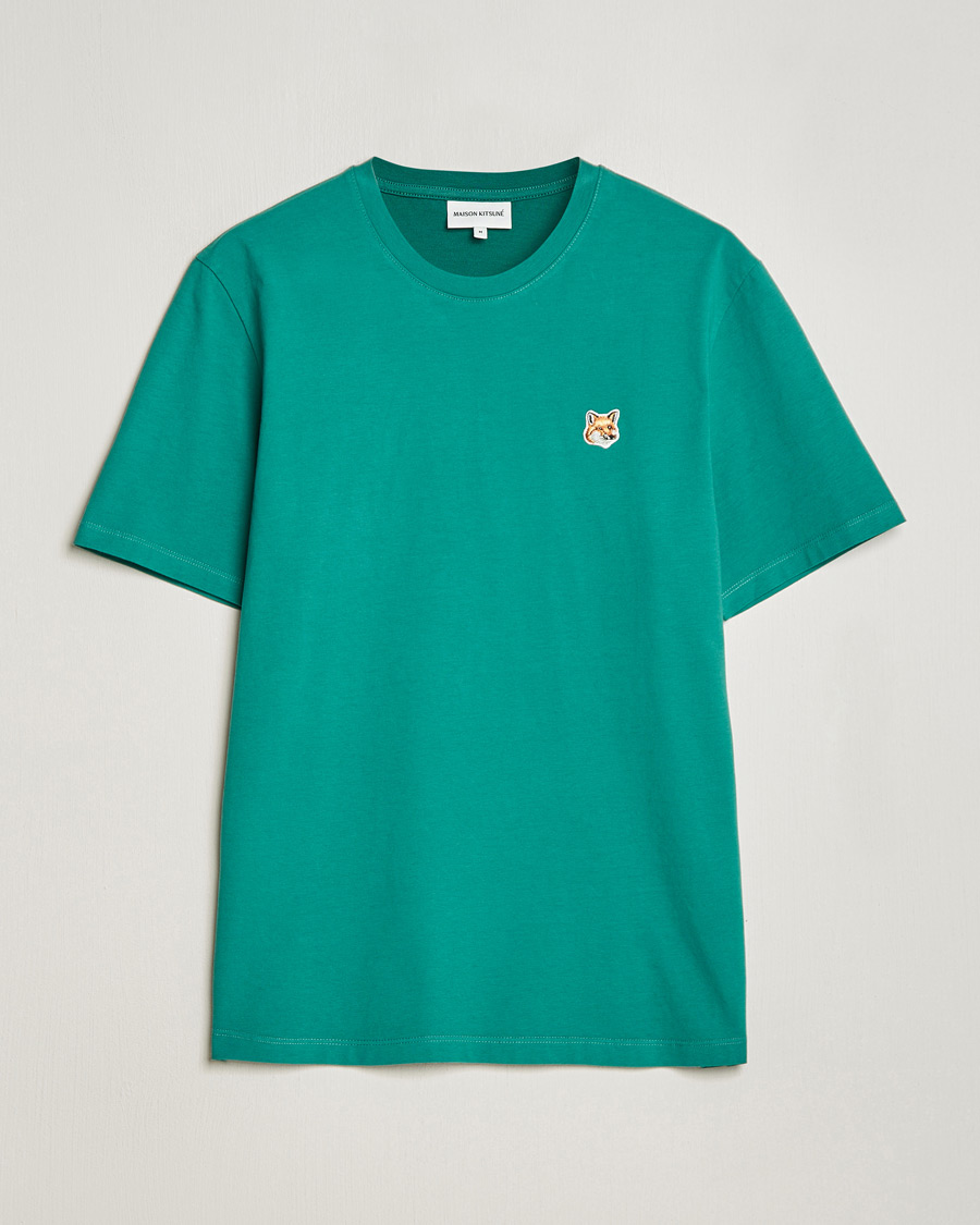 Heren | T-shirts | Maison Kitsuné | Fox Head T-Shirt Pine Green