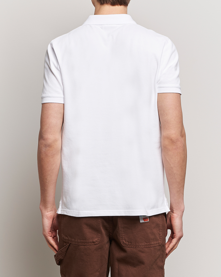 Heren | Polo's | Maison Kitsuné | Fox Head Polo White