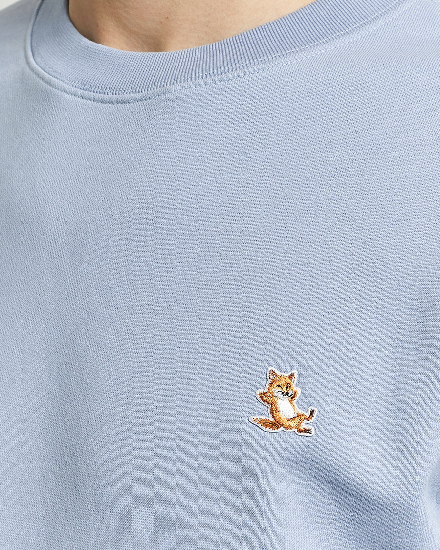 Heren | Truien | Maison Kitsuné | Chillax Fox Sweatshirt Beat Blue